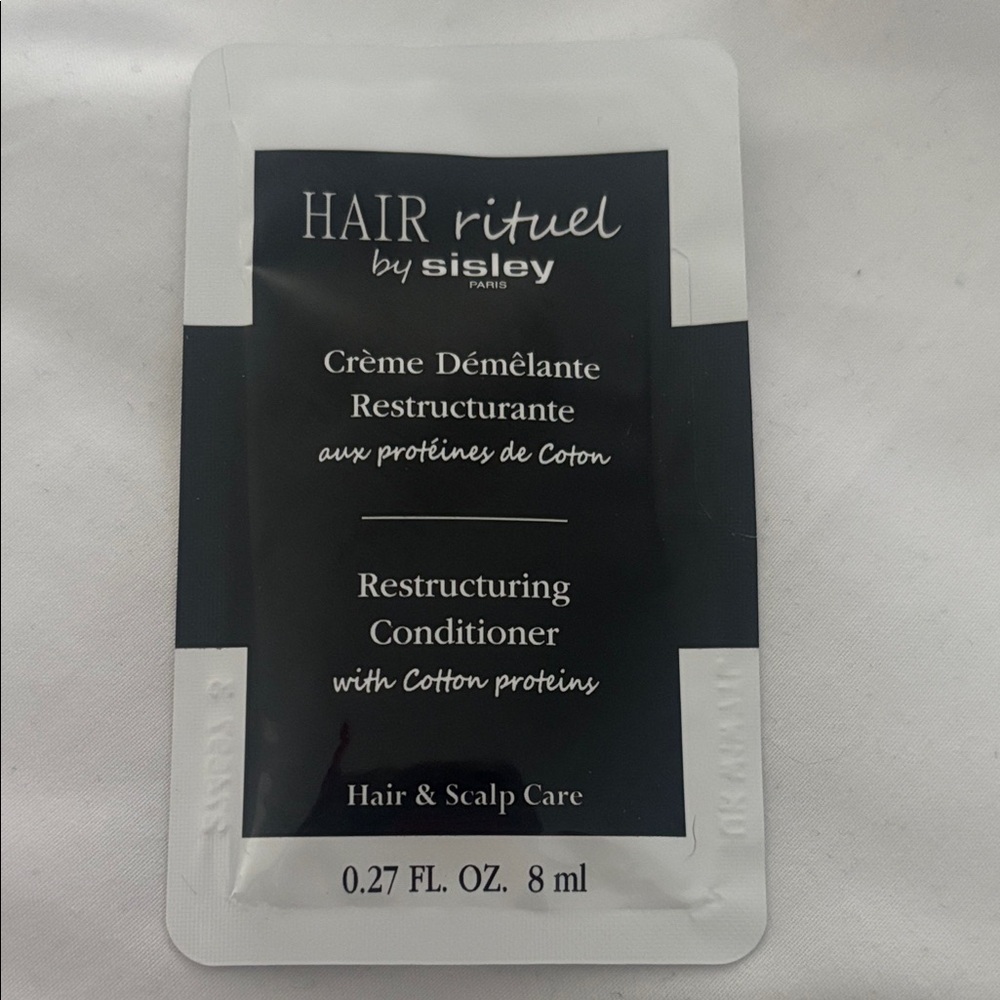 🆕 Hair Rituel by Sisley Restructuring Conditioner with Cotton Protein SAMPLE